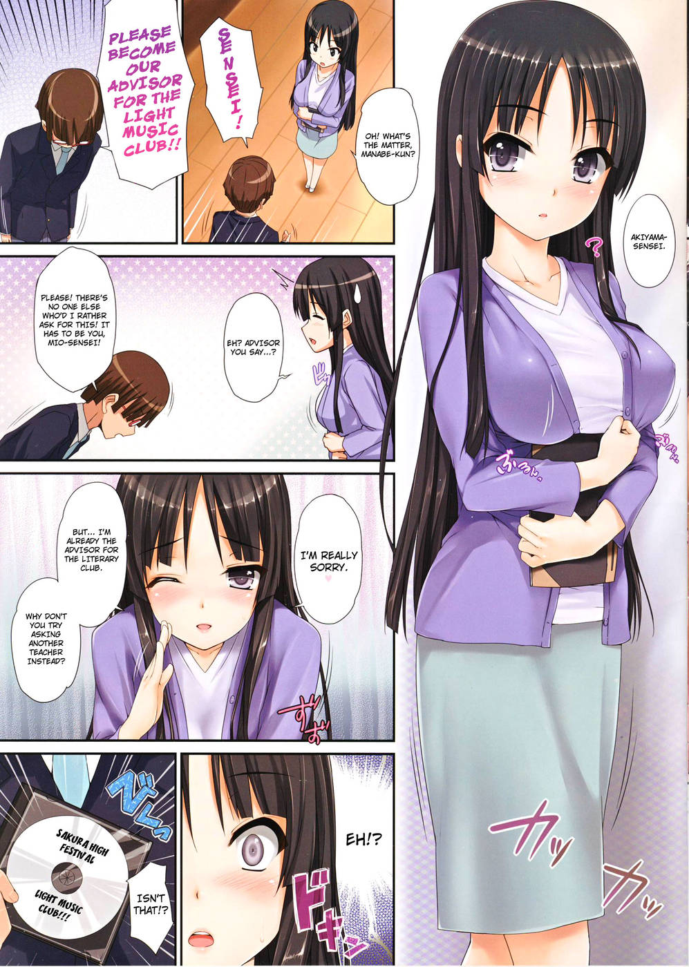 Hentai Manga Comic-Mio on Duty-Read-3